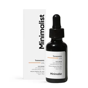 Minimalist Tranexamic 03% Face Serum with Mandelic Acid, Acetyl Glucosamine & HPA for All Skin Types